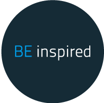 BE inspired logo